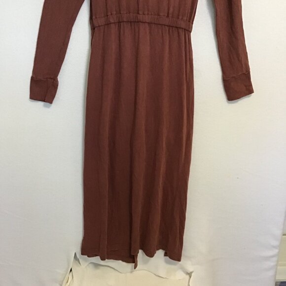 Free People Molly Side-Tie Dress Bittersweet Size L - Picture 9 of 12
